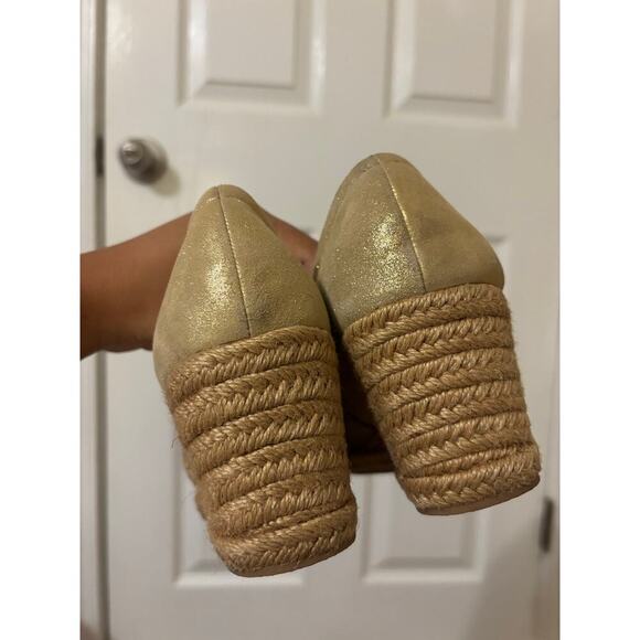 Jack rogers Palmer wedge heel espadrille sandals sz 7.5 - Picture 5 of 9